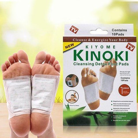 Пластири за детоксикация Kinoki Детокс 10 пластира