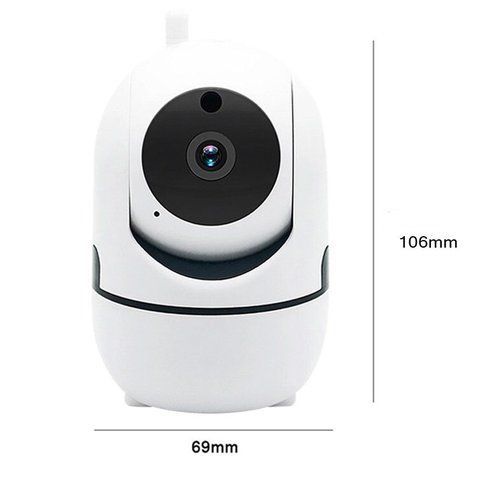 IP камера WiFi за видеонаблюдение и управление от телефон, въртяща се 360, Двупосочен Интерком c